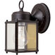 Basic Porch 1 Light 8 inch Rust Patina Outdoor Wall Lantern